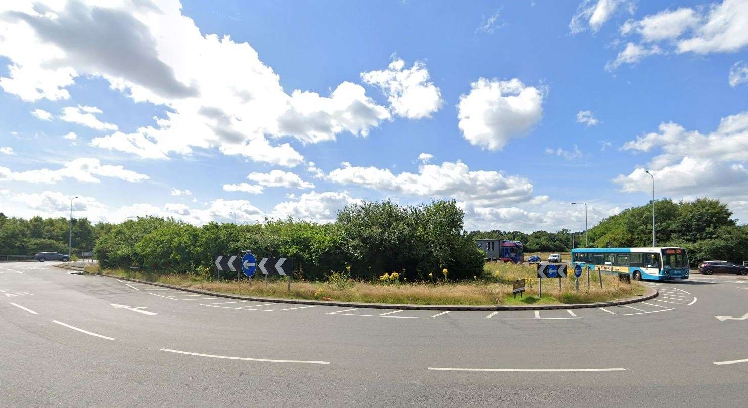 The Key Street Roundabout on the A2 at Sittingbourne is set for a revamp