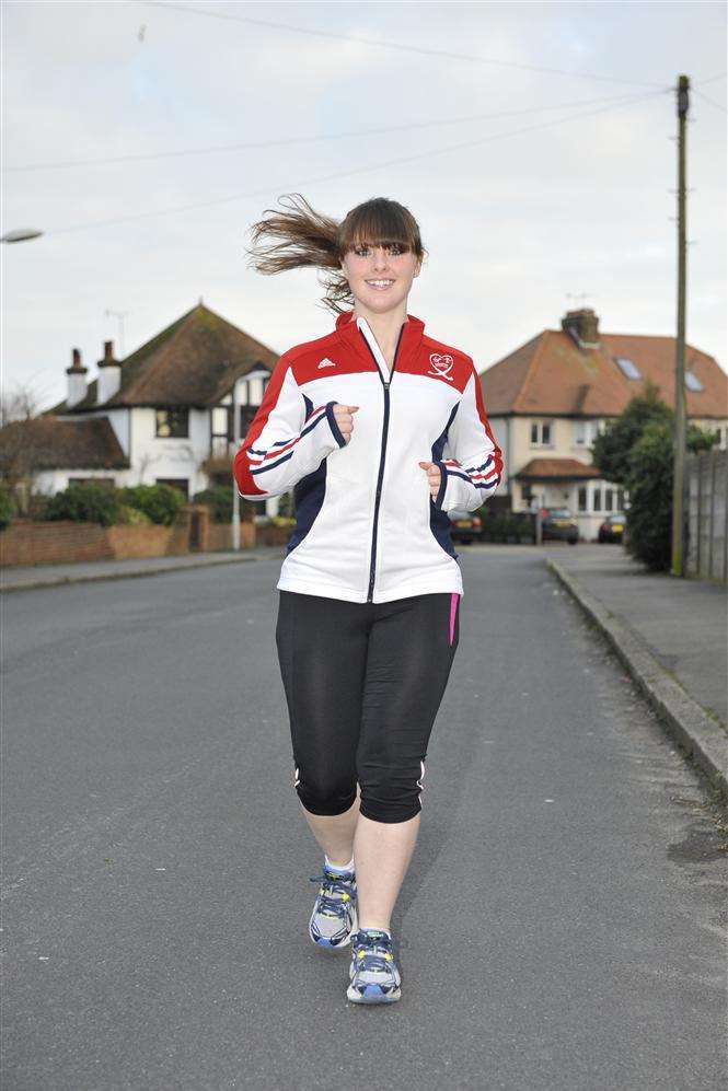 Chiropodist Emma Bevan, from Broadstairs, will be running the London Marathon in aid of The Alzheimer’s Society and The Leukaemia and Lymphoma Research Charity.