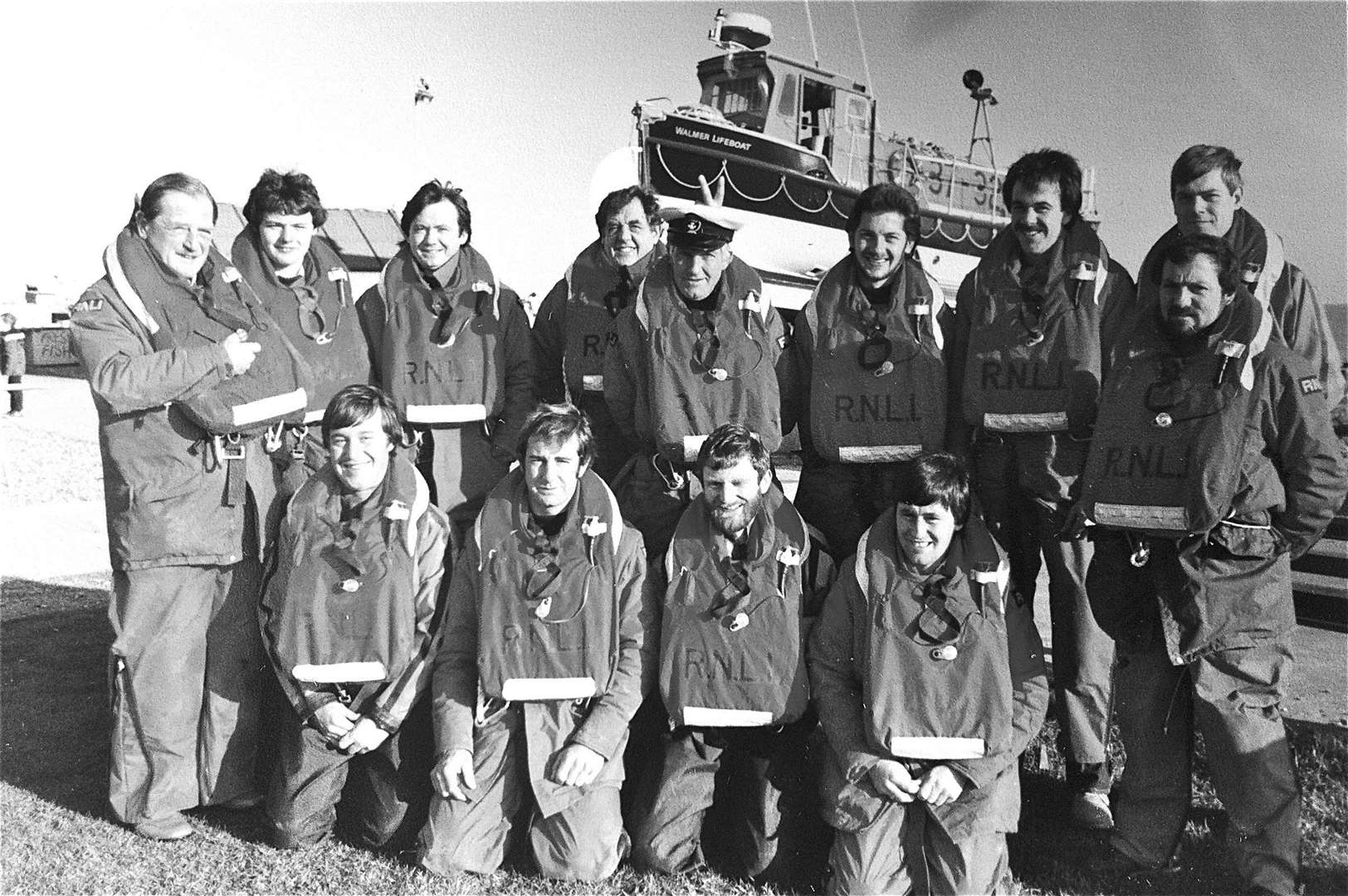 Crew members pictured with the Hampshire Rose during her time at Walmer Picture: Colin Varrall