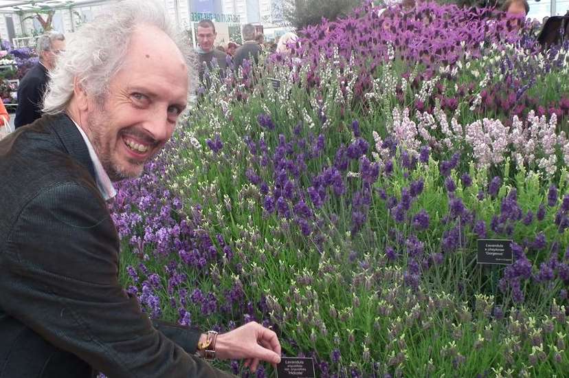 There was an unexpected Chelsea gold for Downderry Lavender and Dr Simon Charlesworth