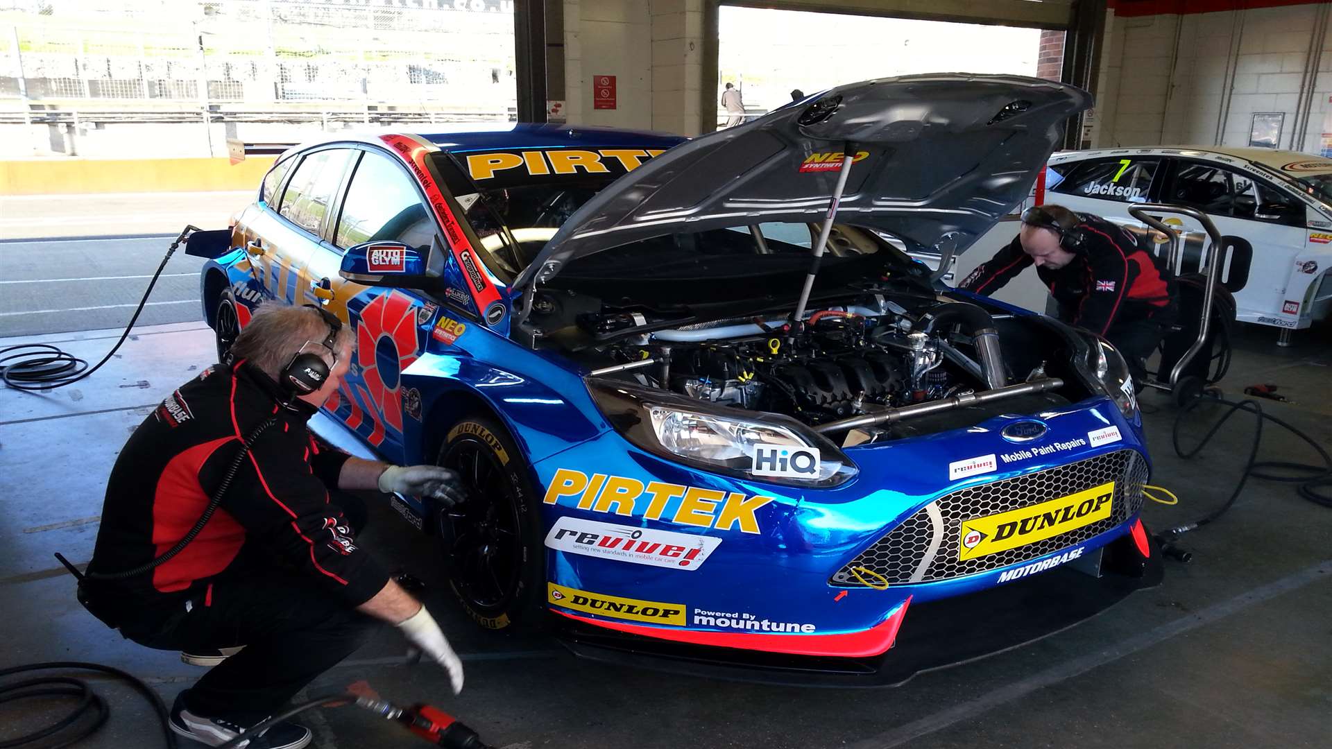 Andrew Jordan's new Ford Focus was put through its paces