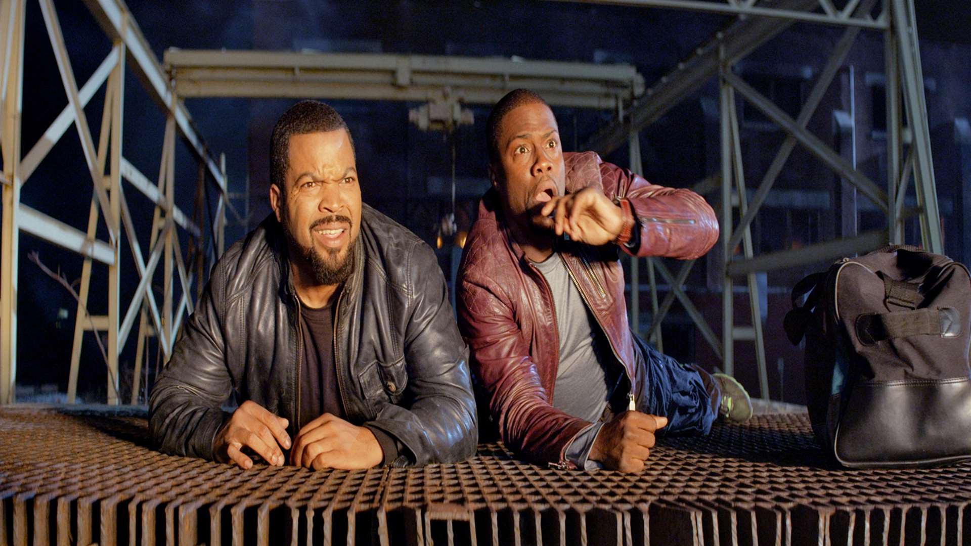 Ride Along, with Kevin Hart & Ice Cube. Picture: PA Photo/Universal Pictures