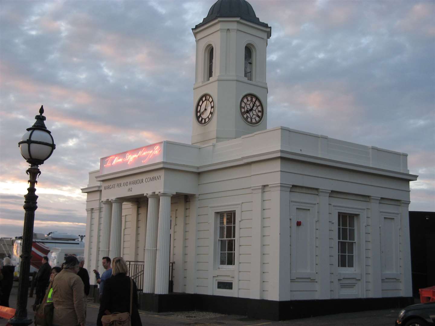 Plans by Thanet District Council to close the information centre at Droit House in Margate were given a late reprieve