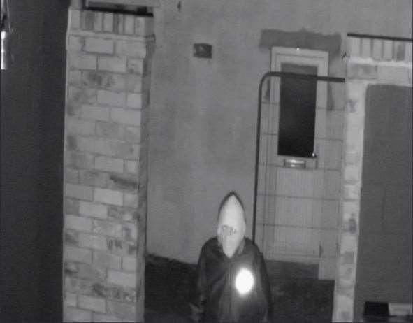 An image of one of the suspects captured on CCTV