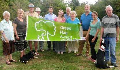 Residents celebrate Duncan Down receiving Green Flag award in Whitstable