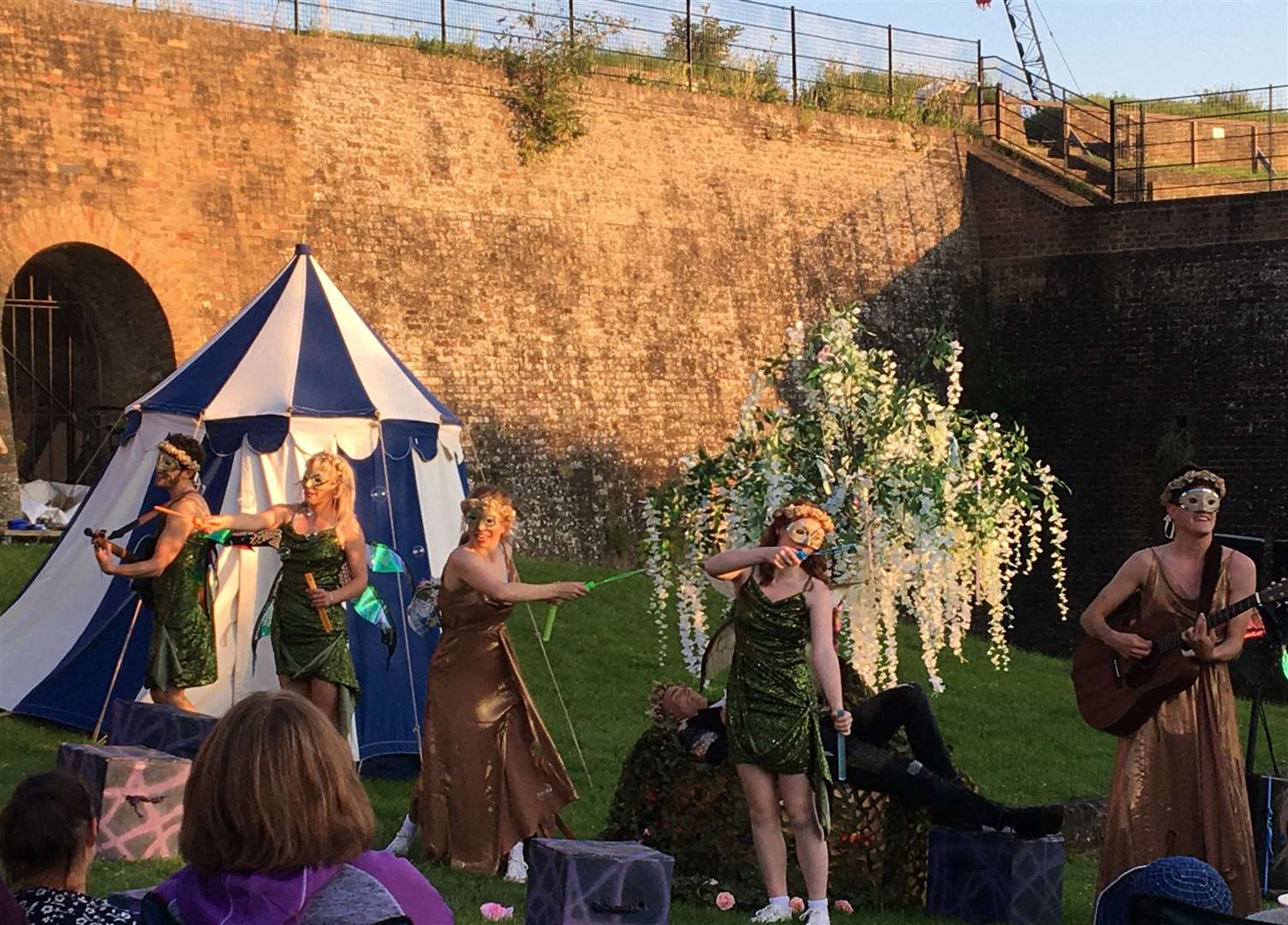 Changeling Theatre at Fort Amherst - touring with A Midsummer Night's Dream