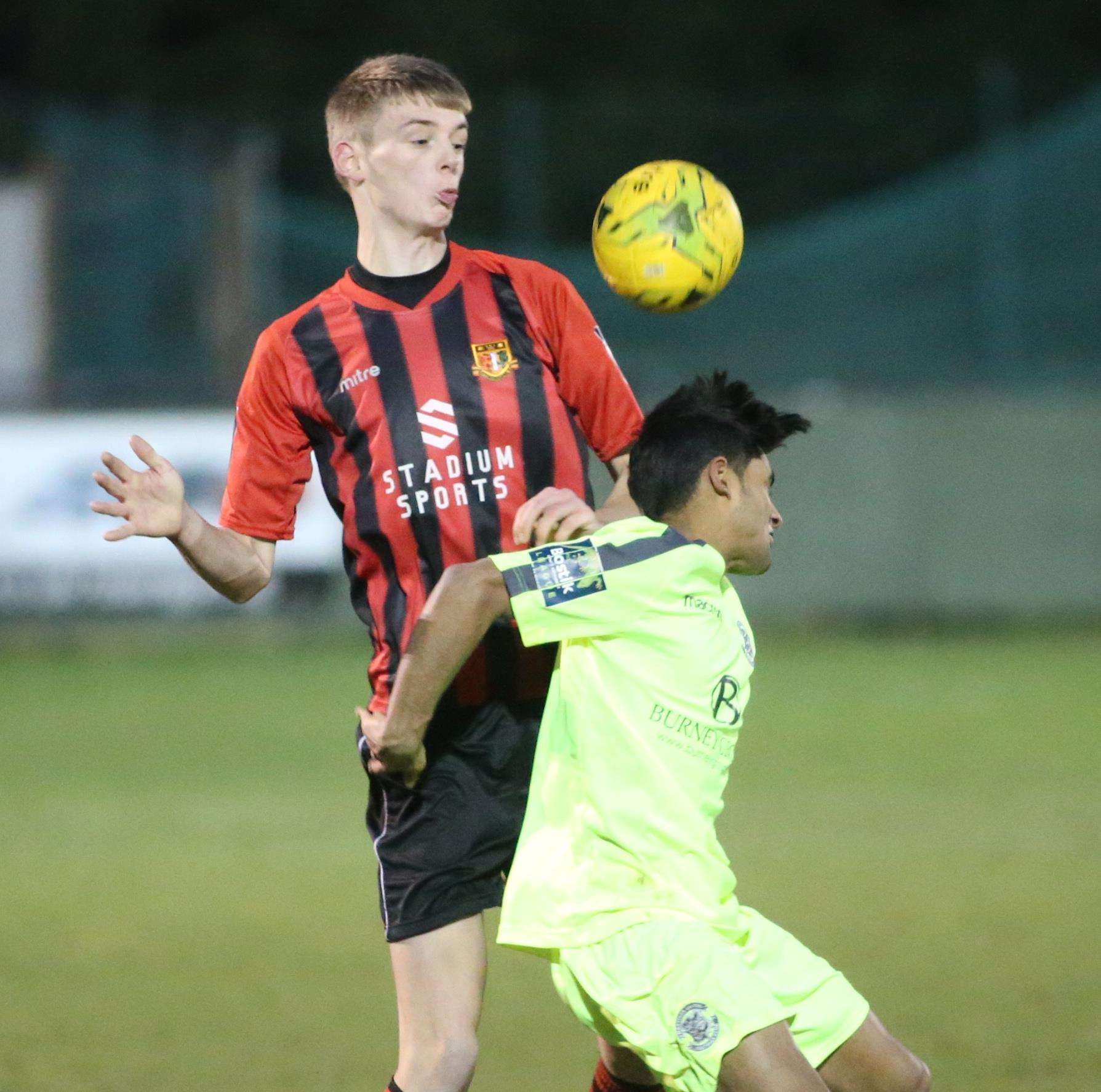 Lex Allan is staying at Sittingbourne Picture: John Westhrop