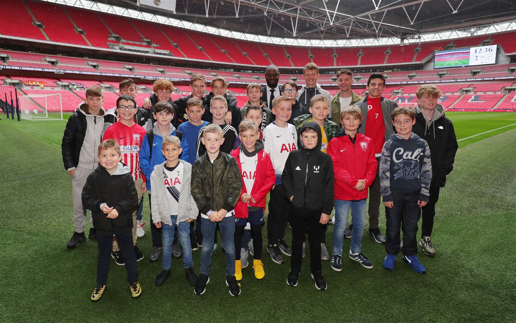 The group from Chartham Sports Club had an "unbelievable " day at Wembley (4674465)