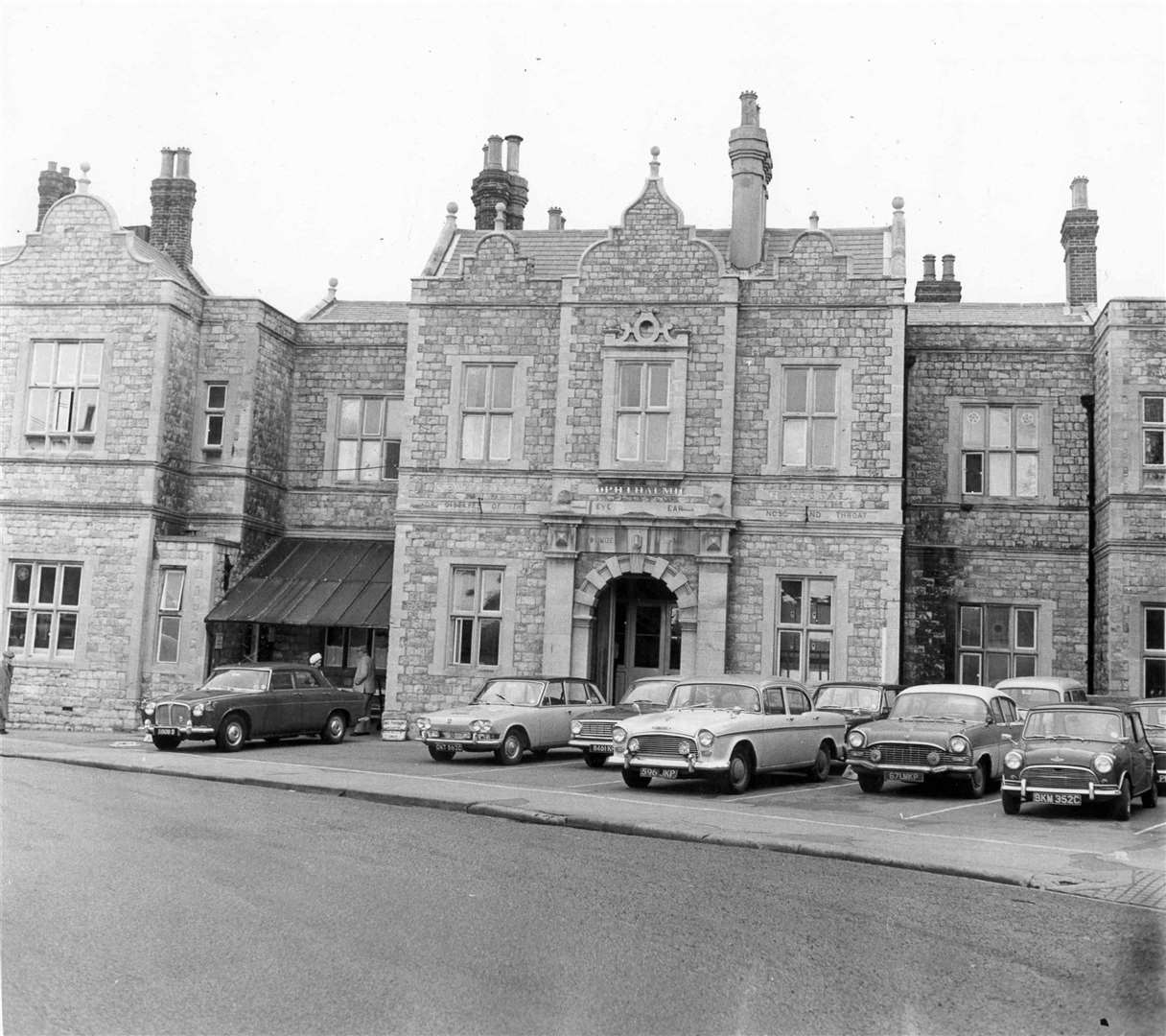 The Ophthalmic Hospital in Maidstone, pictured in 1967, served patients for almost 150 years. It was built in 1852 and merged with the Maidstone Hospital in the 1990s. It is now housing. Picture: Images of Maidstone