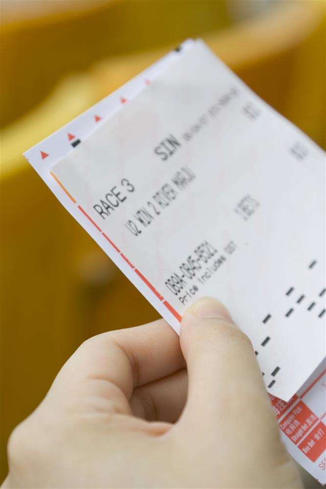 A betting slip. Copyright: Thinkstock Image Library
