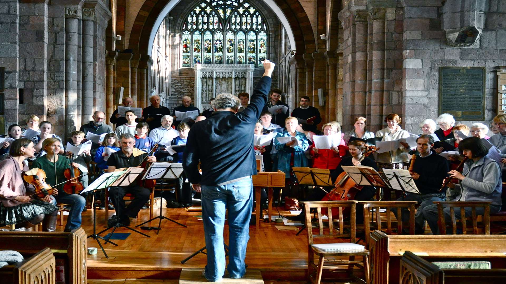 For the tour, ETO has joined forces with local cathedral, community and gospel choirs around the country