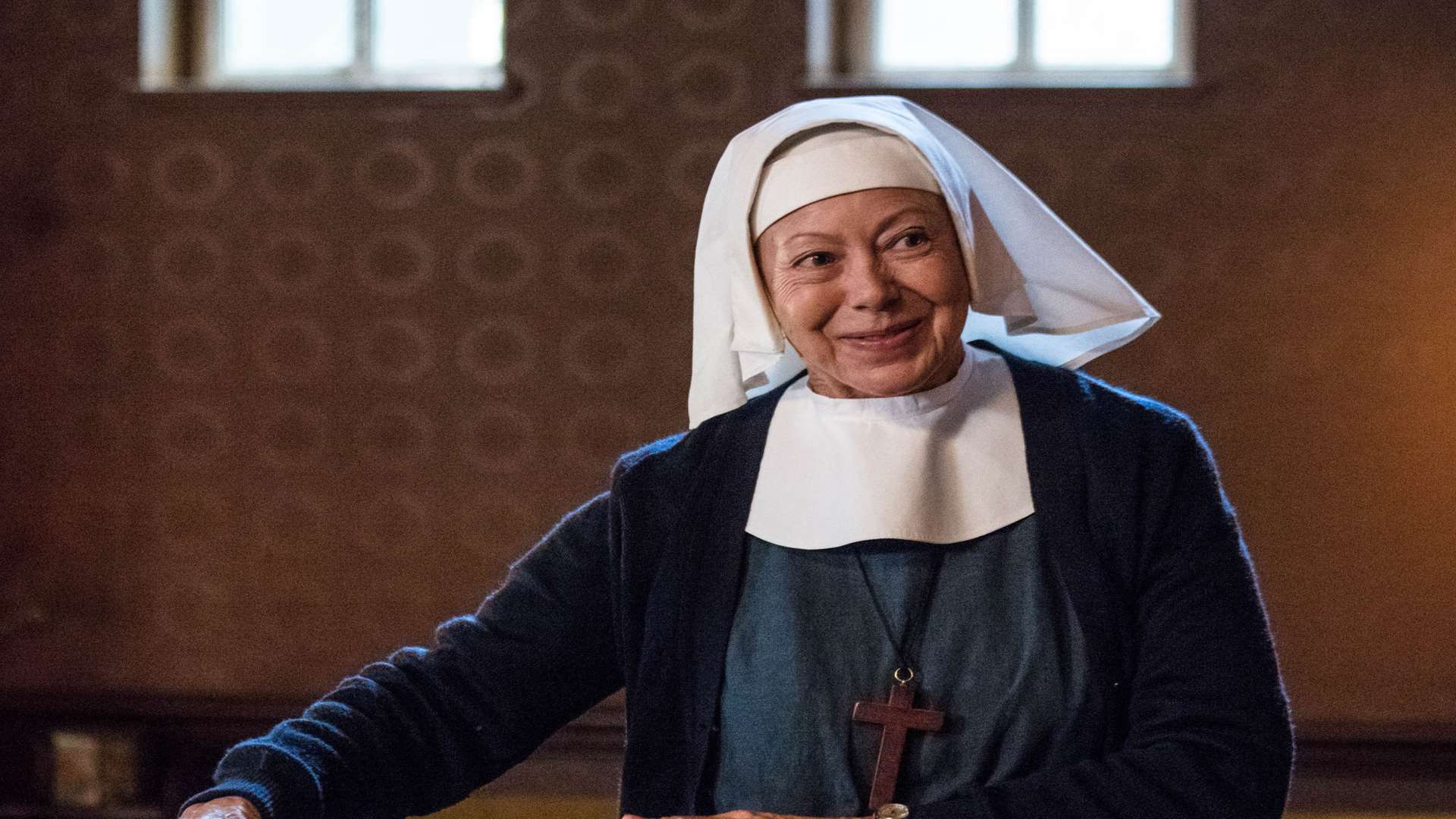 Jenny Agutter plays Sister Julienne
