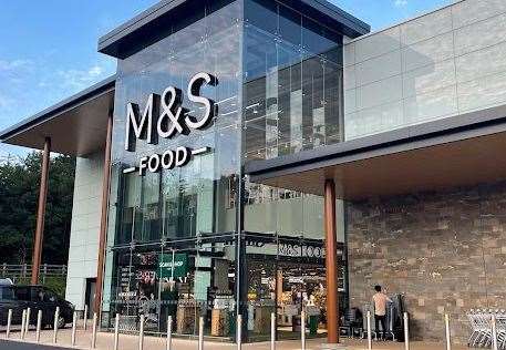 The M&S store at Eclipse Park is partly faced with Kentish ragstone