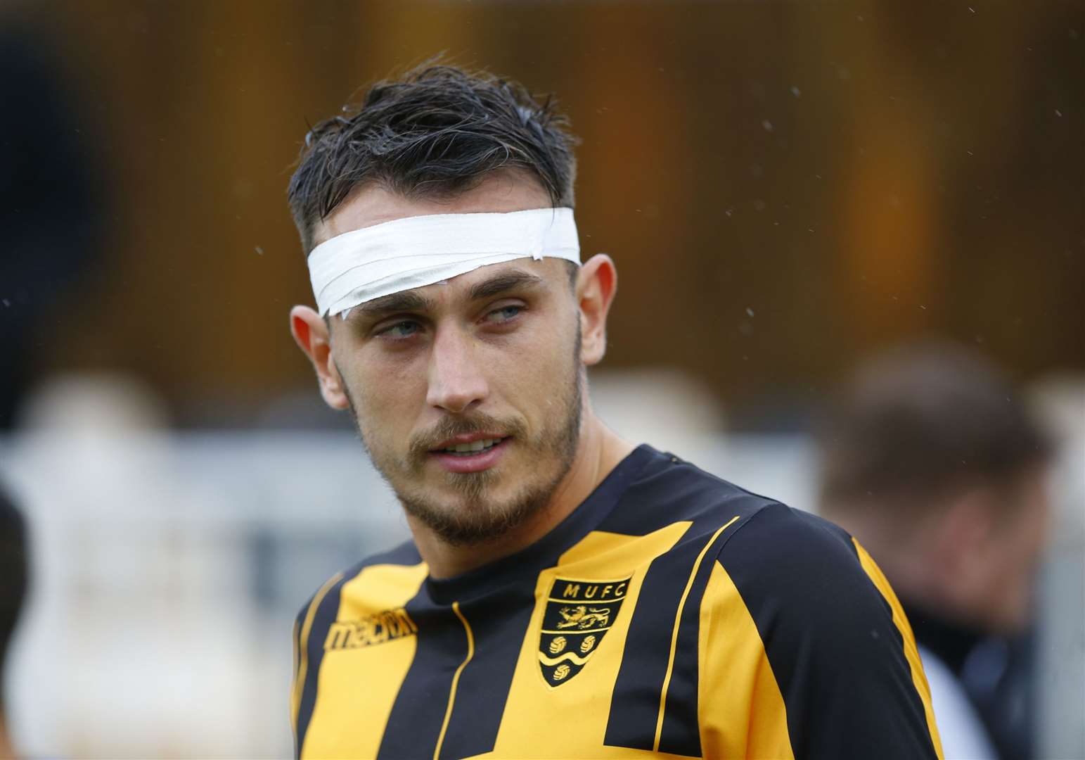 Will De Havilland has always put his head in where it hurts for Maidstone Picture: Andy Jones