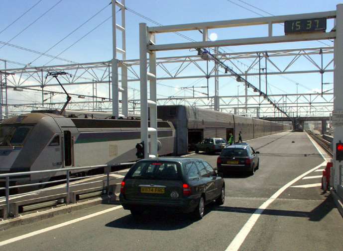Ashworth was stopped at the Channel Tunnel entrance at Coquelles