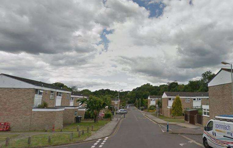 The incident allegedly took place in Downs Road, Canterbury. Picture: Google Street View