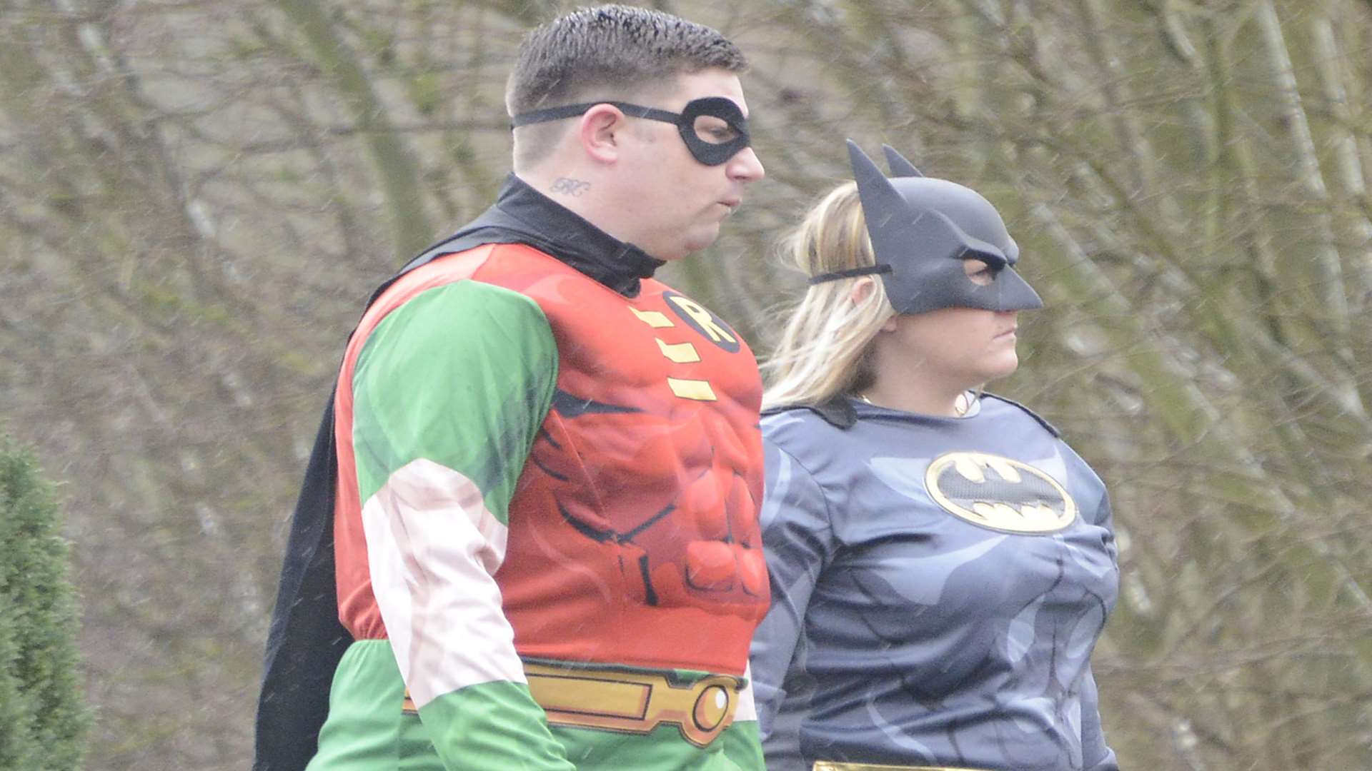 People were asked to dress up as superheroes in memory of Harry