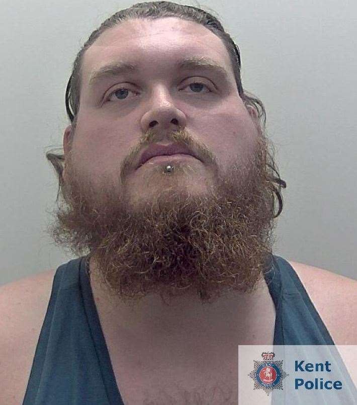 Charlie Parker of Westgate-on-Sea was jailed last month. Photo: Kent Police