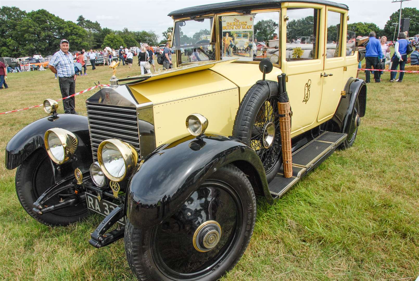 The original Rolls-Royce used in the Darling Buds of May TV series. Picture: Paul Mayhew/Snughorne Photography