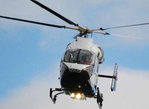 The Kent, Surrey and Sussex Air Ambulance was called out.