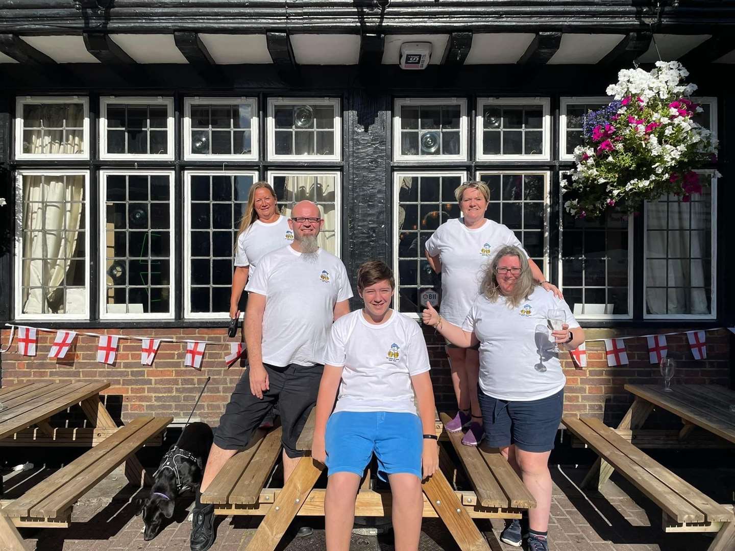 The Old House at Home pub swimming team, from Maidstone, will take on the challenge of swimming 22 miles over 12 weeks as part of the Aspire Channel Swim. Picture: Aspire