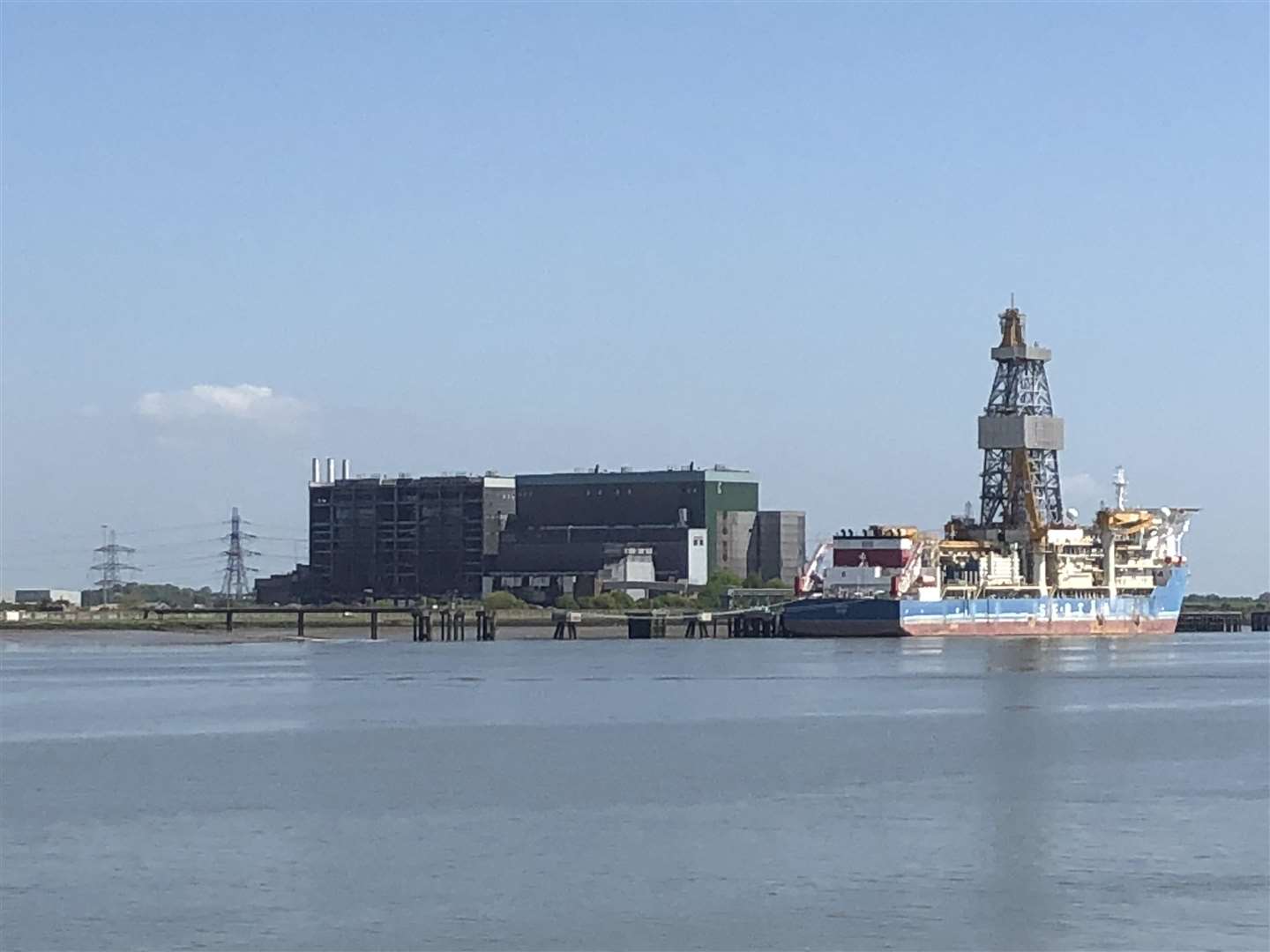 A date has been set for the next phase of Tilbury Power Station’s demolition. (1729068)