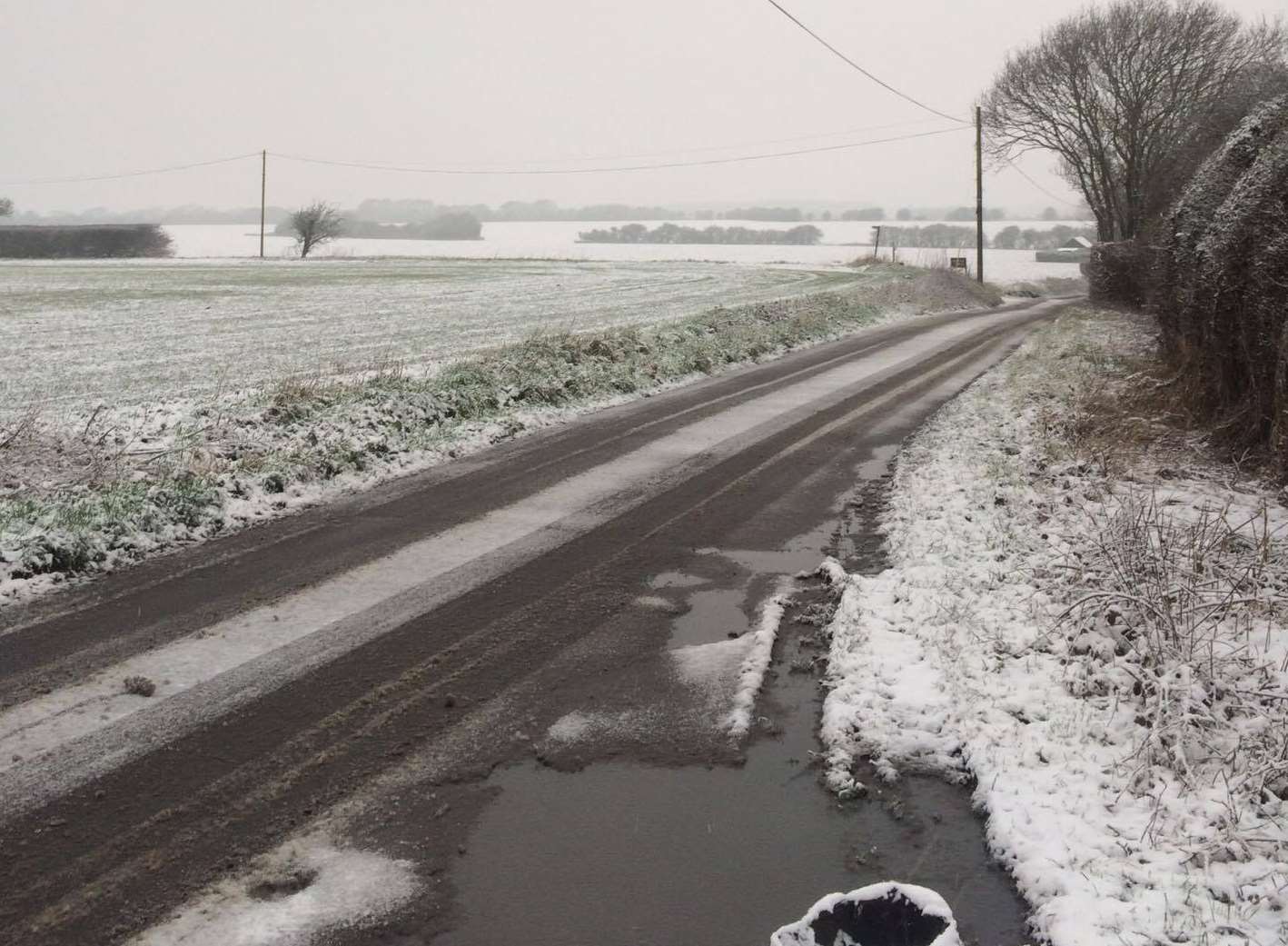 Drivers are urged to take extra care on the roads. Picture: John Sheridan