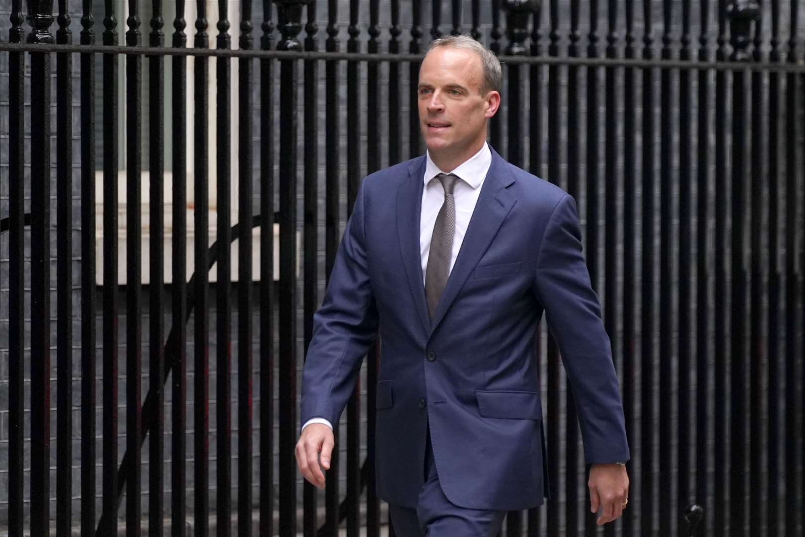 Dominic Raab was removed from the Foreign Office during the reshuffle (Stefan Rousseau/PA)