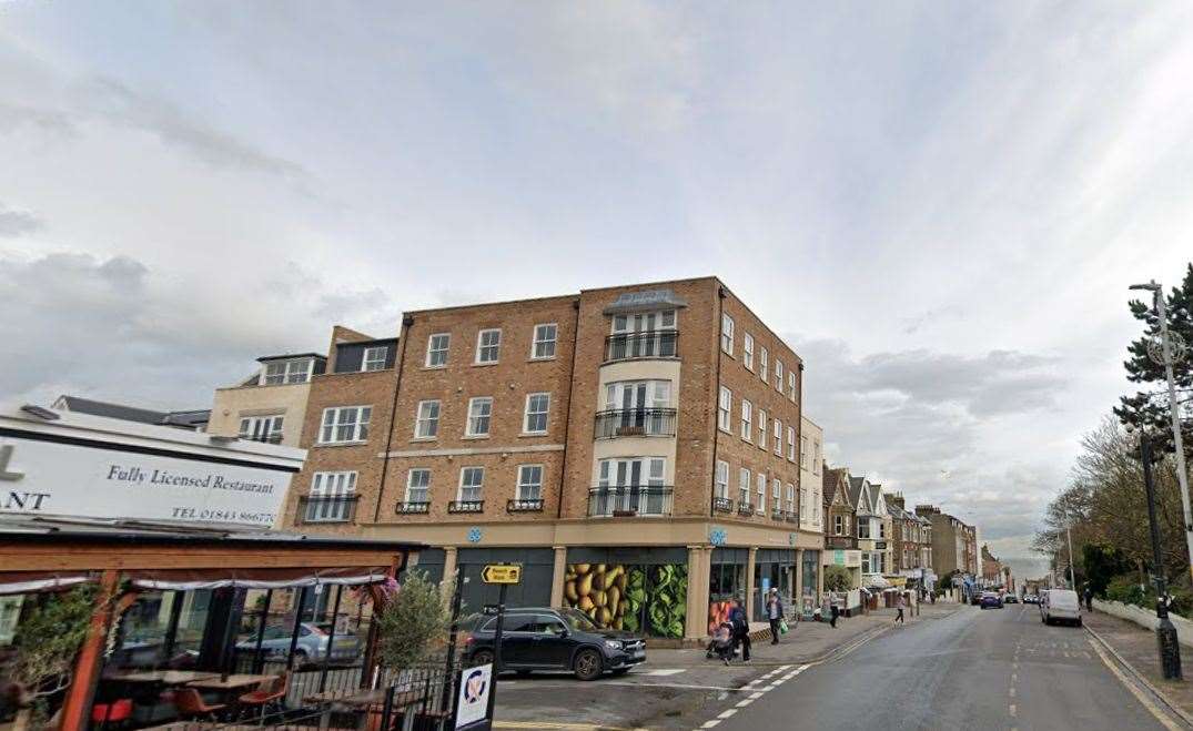 Four fire engines were sent to Broadstairs High Street following a bathroom fire in a flat. Picture: Google