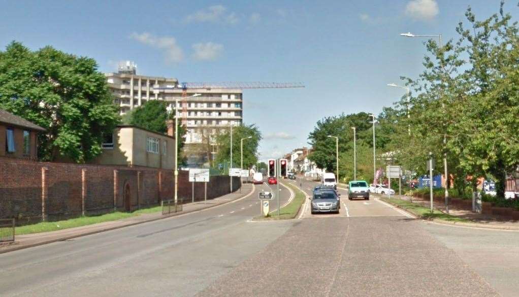 The raid was carried out in Mace Lane. Photo: Google Street View