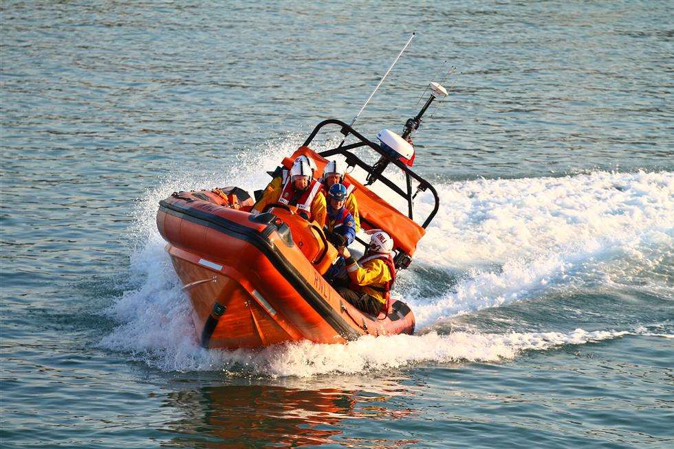 Two people were rescued by the Sheerness RNLI (stock photo)