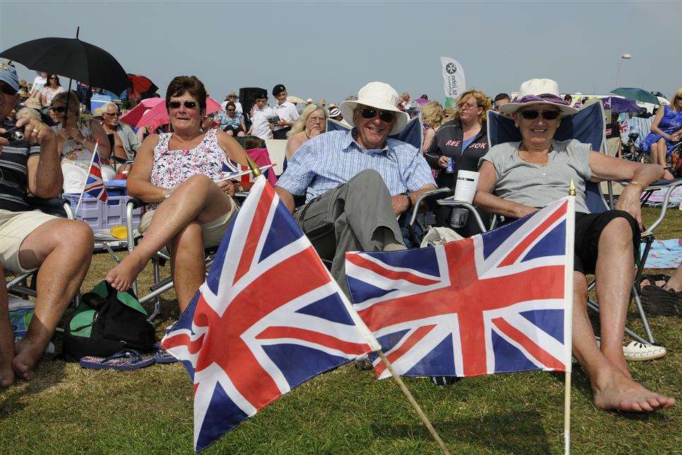 Patriotism will be the order of the day on Walmer Green
