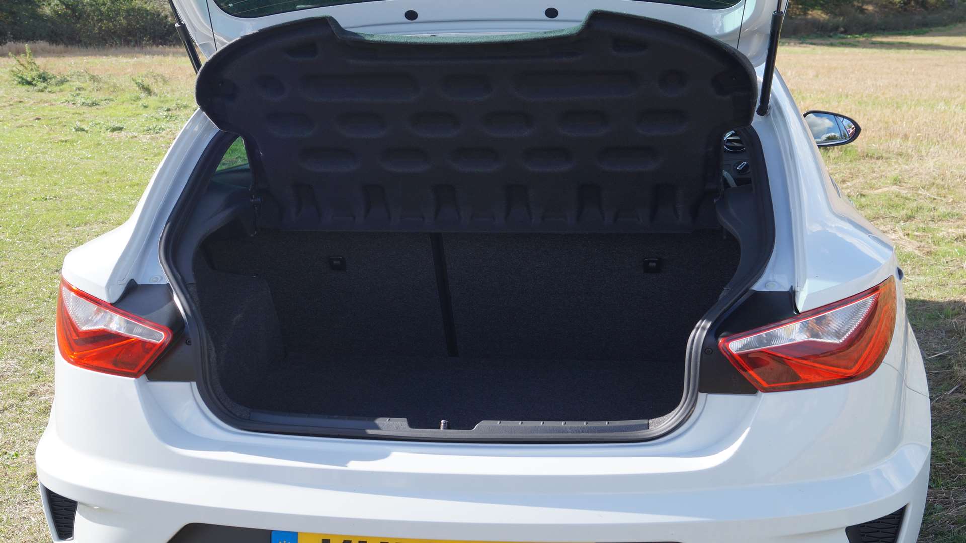 The 293-litre boot is more than adequate
