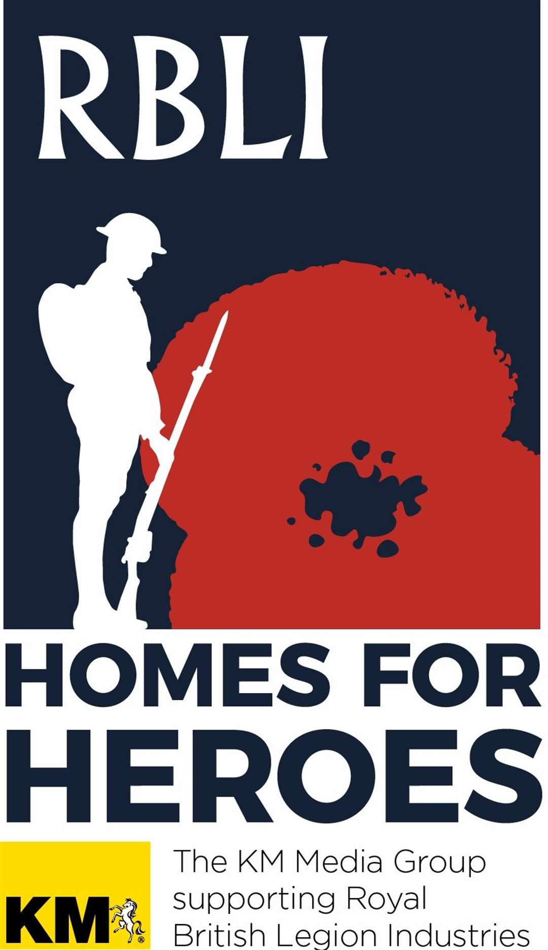 The Homes for Heroes logo