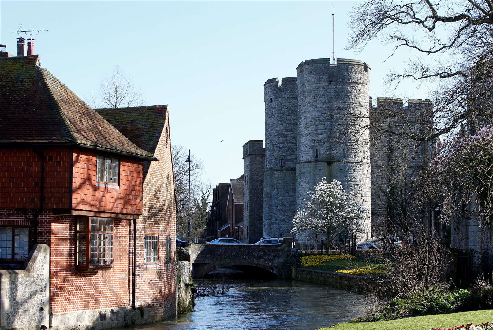 Canterbury's Westgate Towers - where Robert Cushman at one stage found himself incarcerated