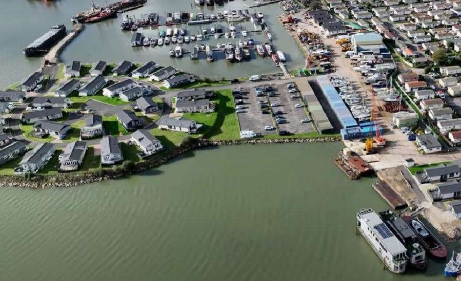Port Werburgh at Hoo Marina. Photo credit: Denis Swann
