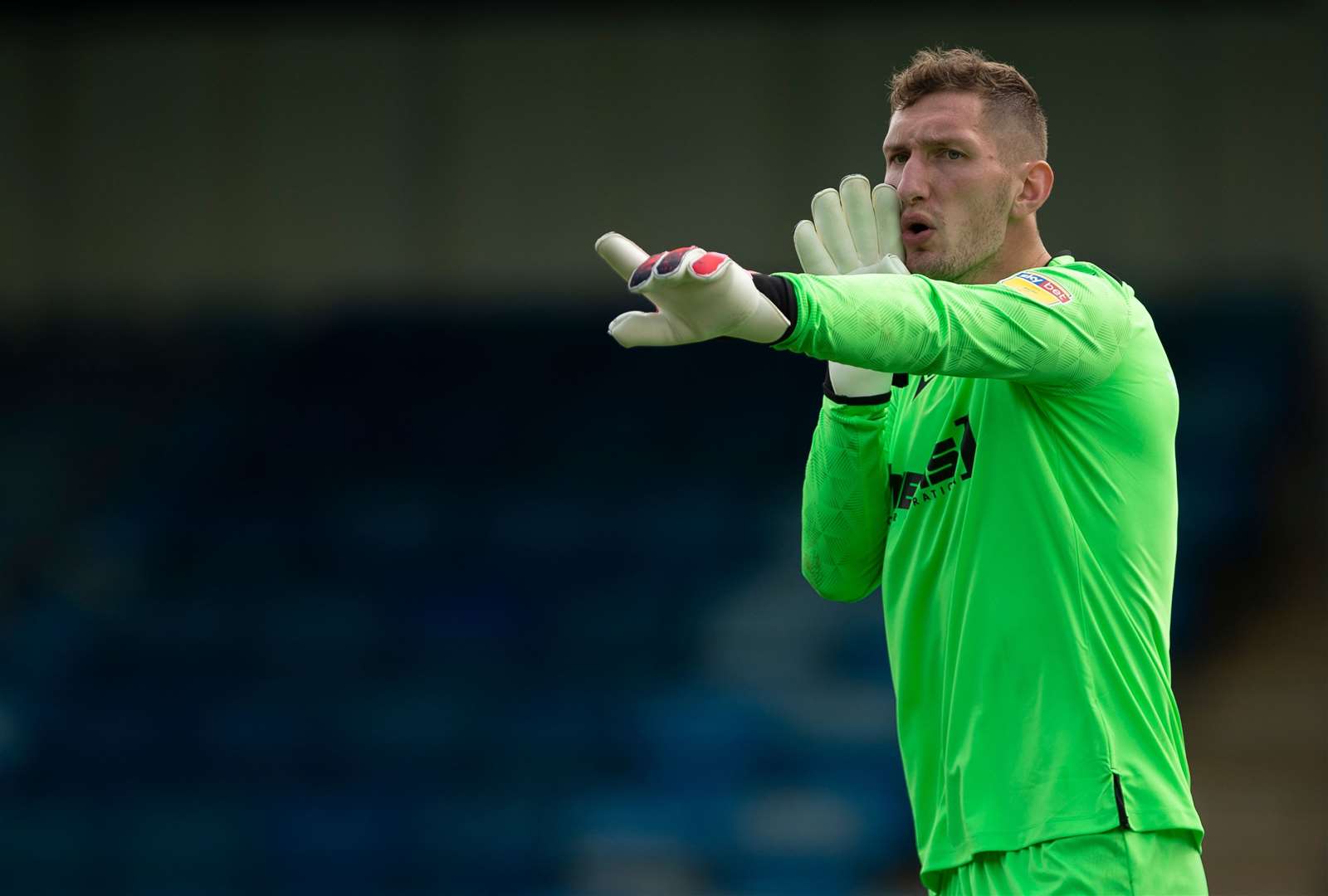 Gillingham keeper Jack Bonham is in good form Picture: Ady Kerry