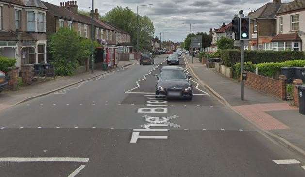 Police were called to a four car crash in The Brent, Dartford. Picture: Google Maps (13821504)