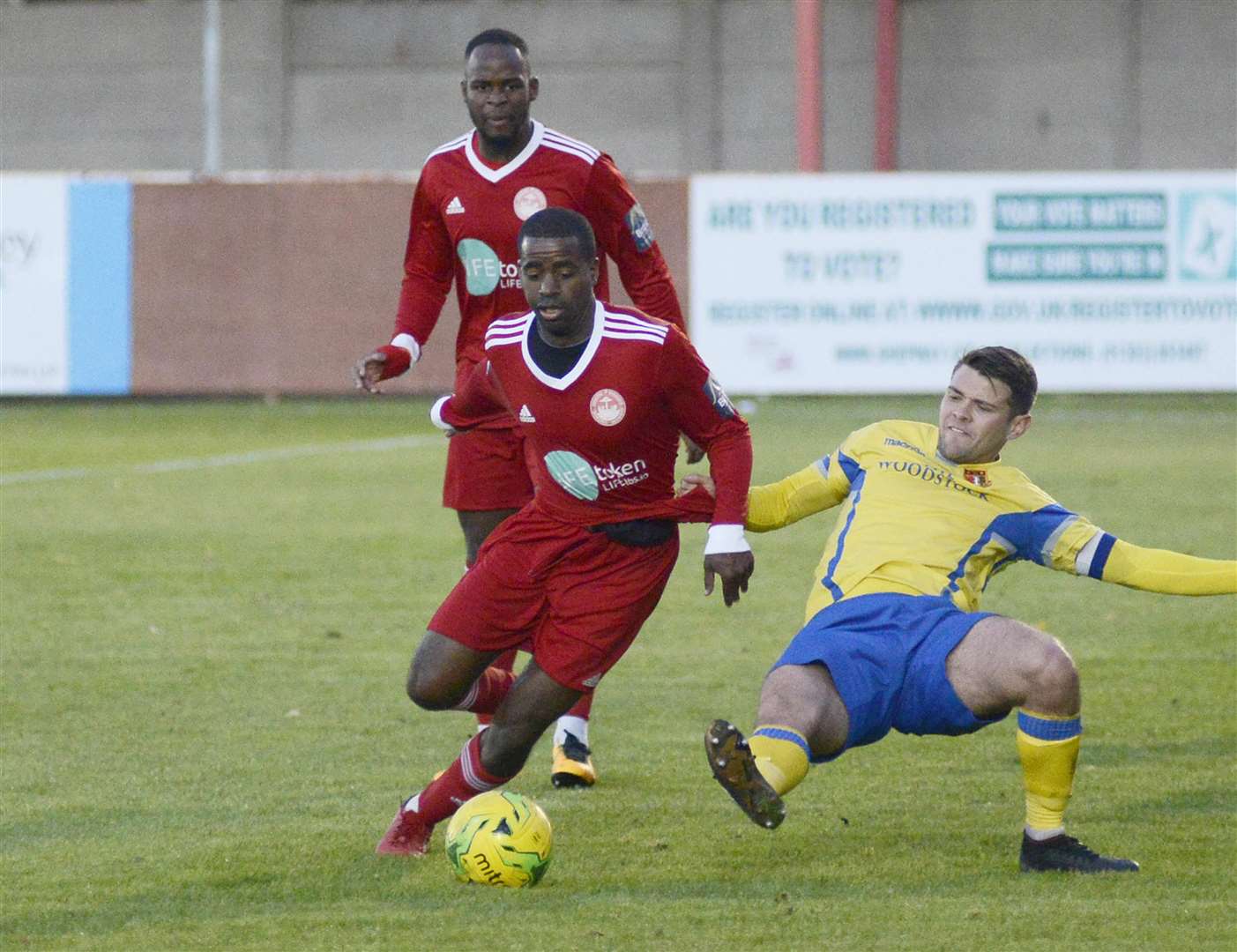 Hythe Town have not lost a league game at home this year Picture: Paul Amos