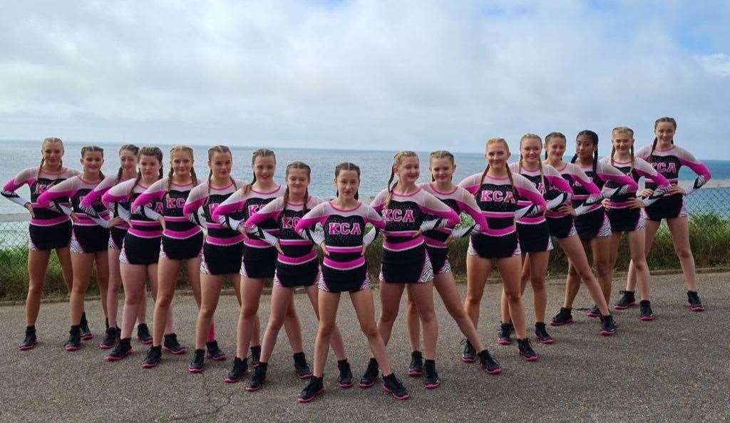 Members of the Kent Cheer Academy (51446945)