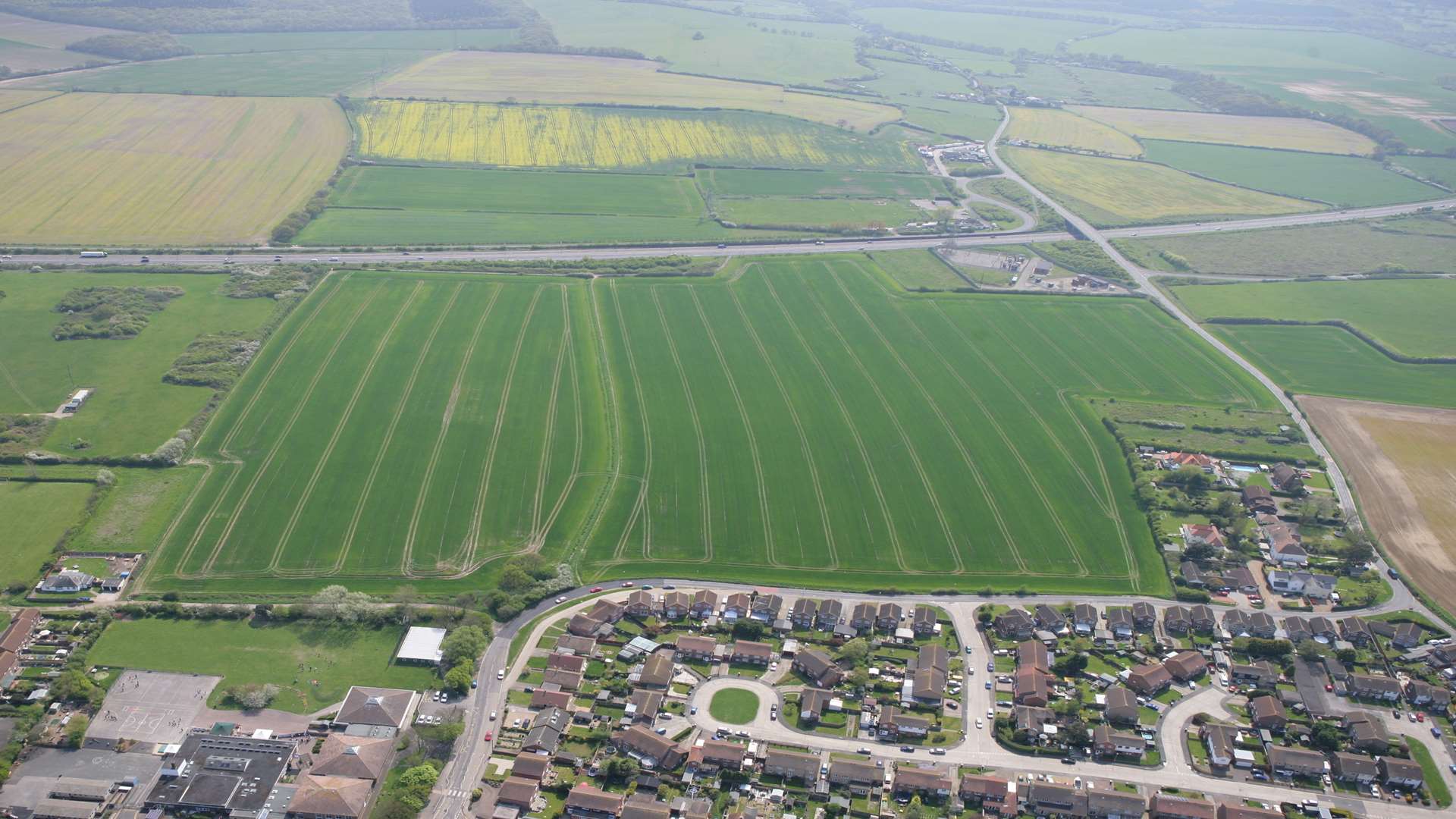 The 53-acre plot of land is located between Greenhill Road, Thornden Wood Road and the Thanet Way.