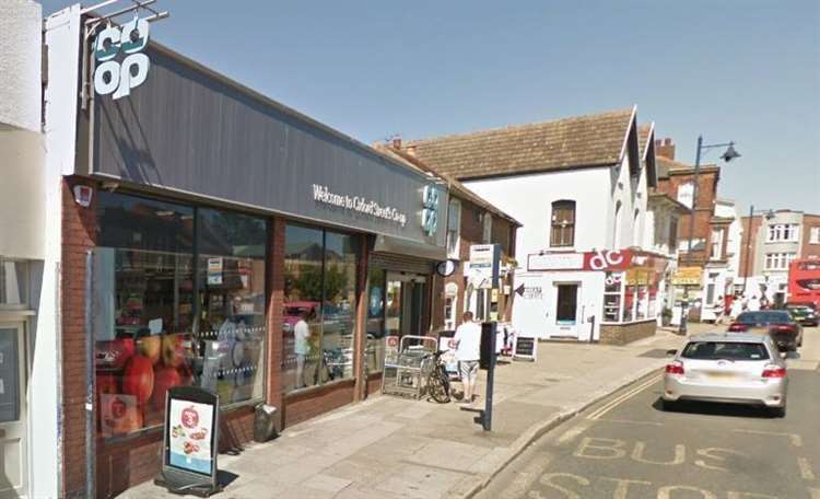 He has been banned from entering The Co-op in Oxford Street, Whitstable. Picture: Google