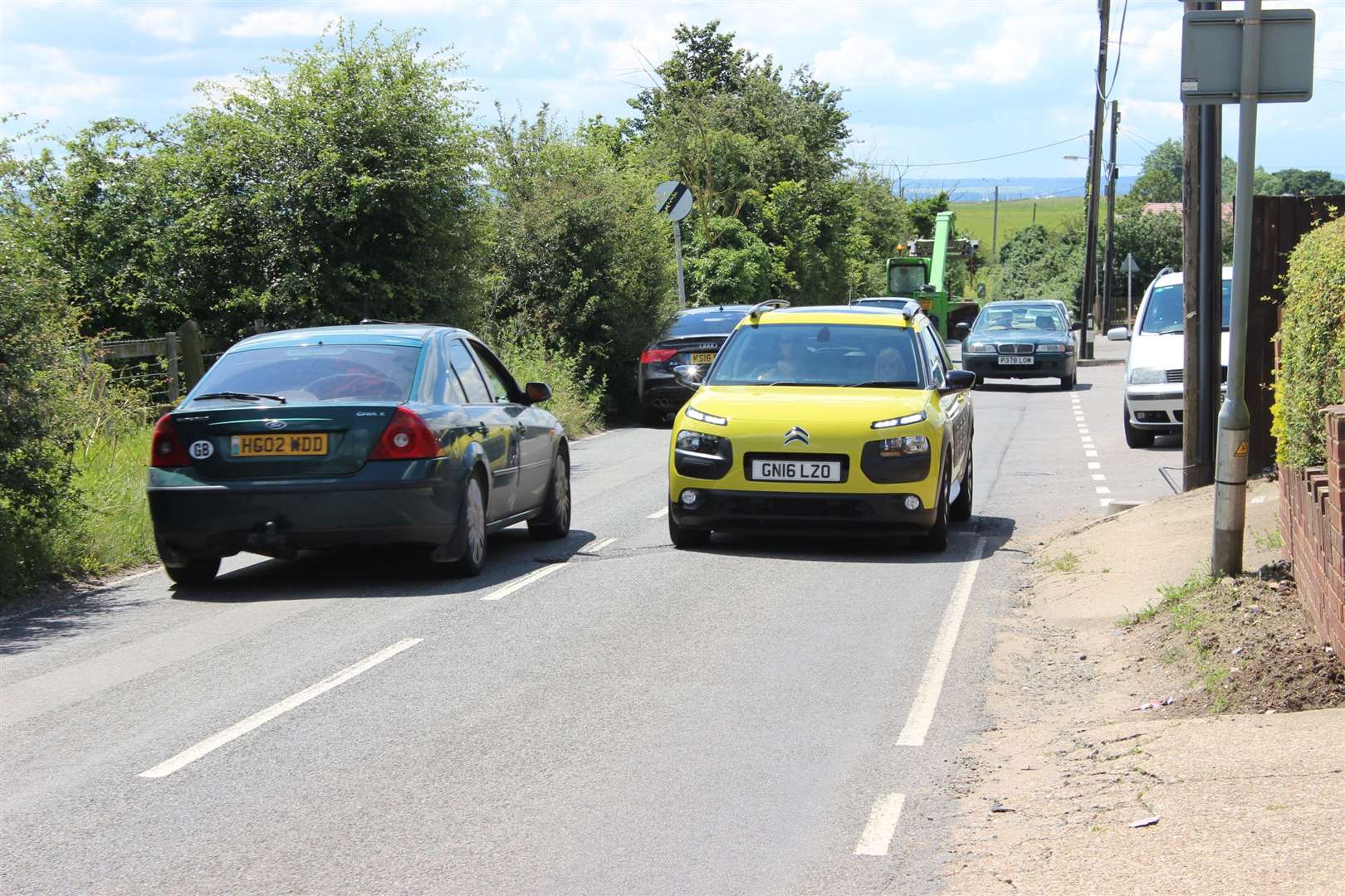 Part of Scocles Road, which could end up with a 30mph limit
