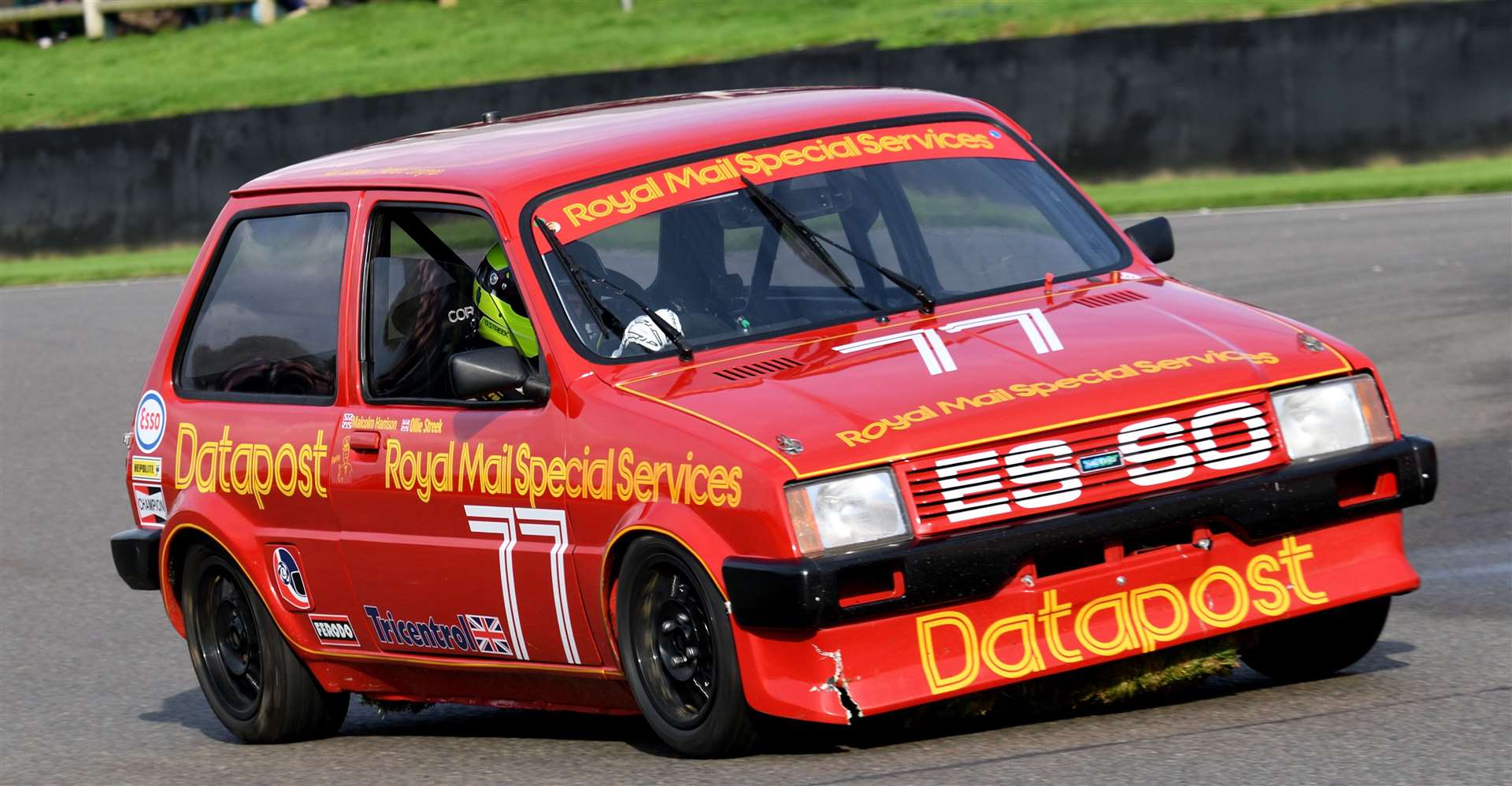 Ollie Streek, from Goudhurst, retired with two laps to go, from heat one of the Gerry Marshall Trophy race in his 1982 Austin Metro 1300. Picture: Simon Hildrew (52524995)