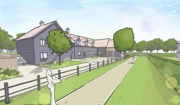 Plans for the development were rejected by Swale Council on February 13. Picture: Gladmans