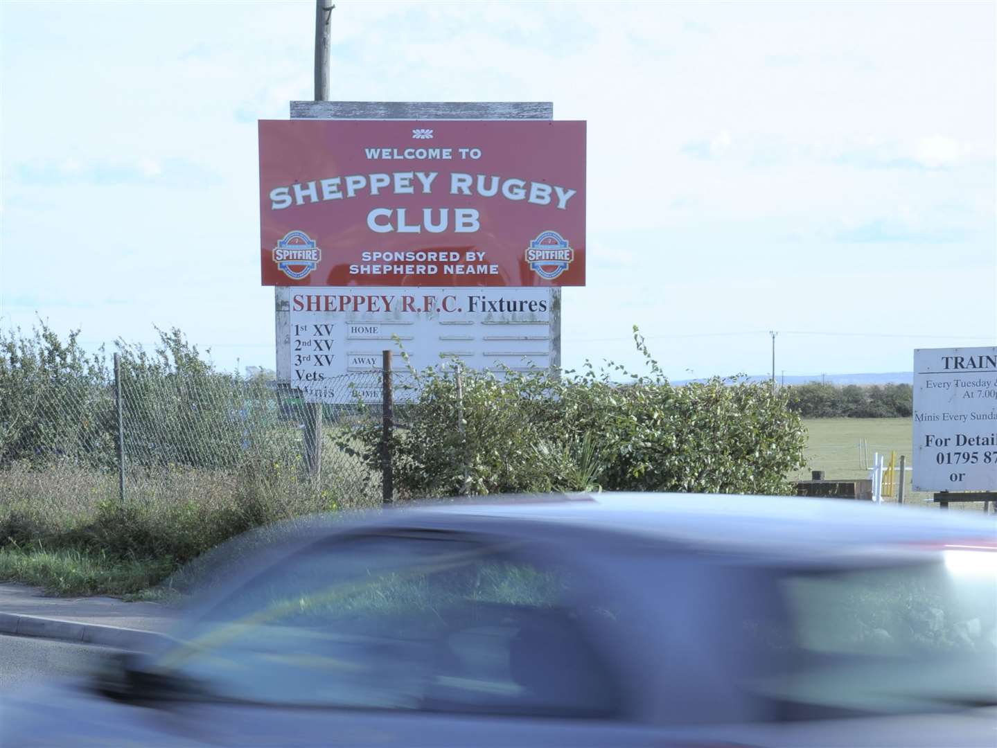 There will be no fireworks display at Sheppey Rugby Club this year
