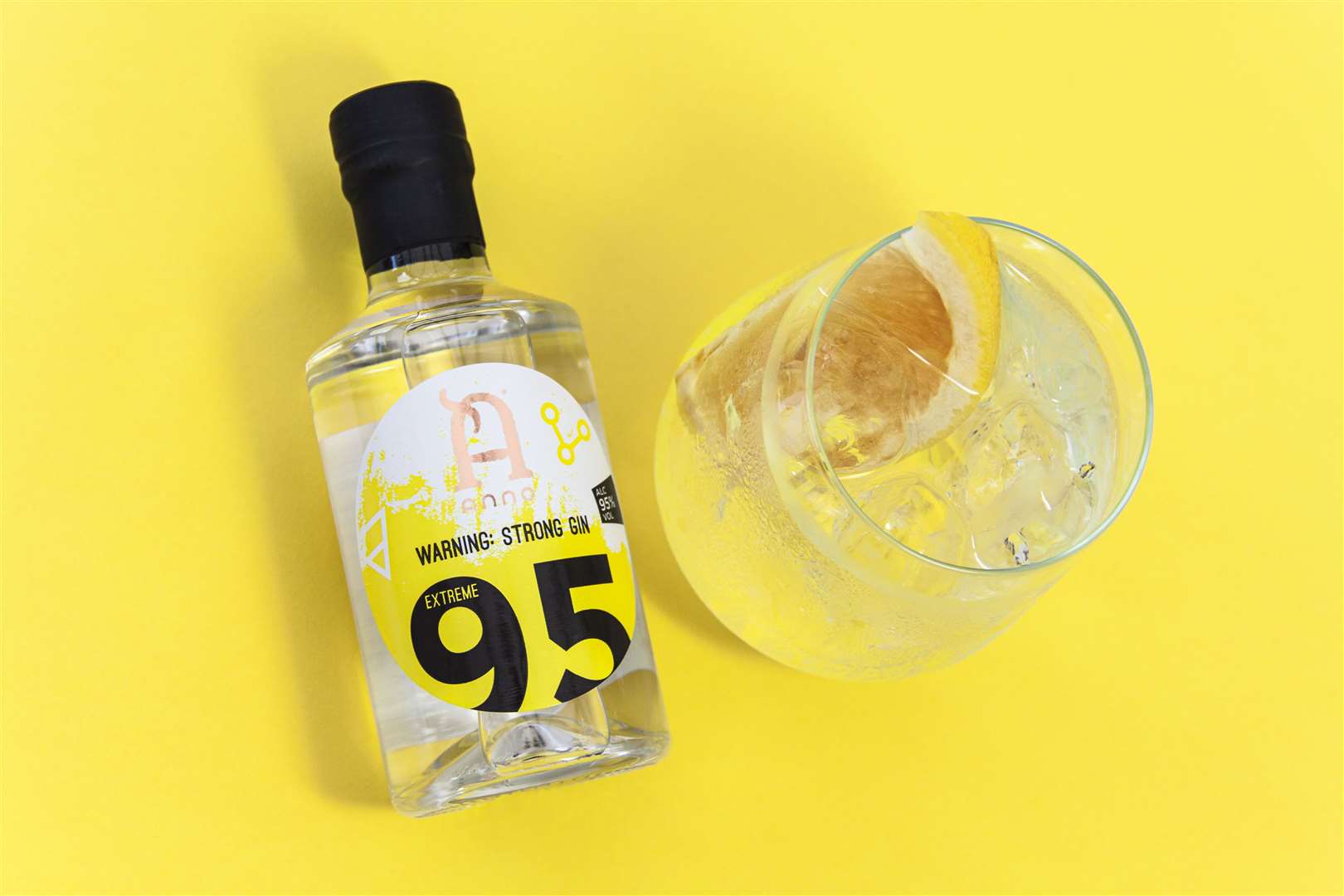Step carefully - this gin has an ABV of 95%