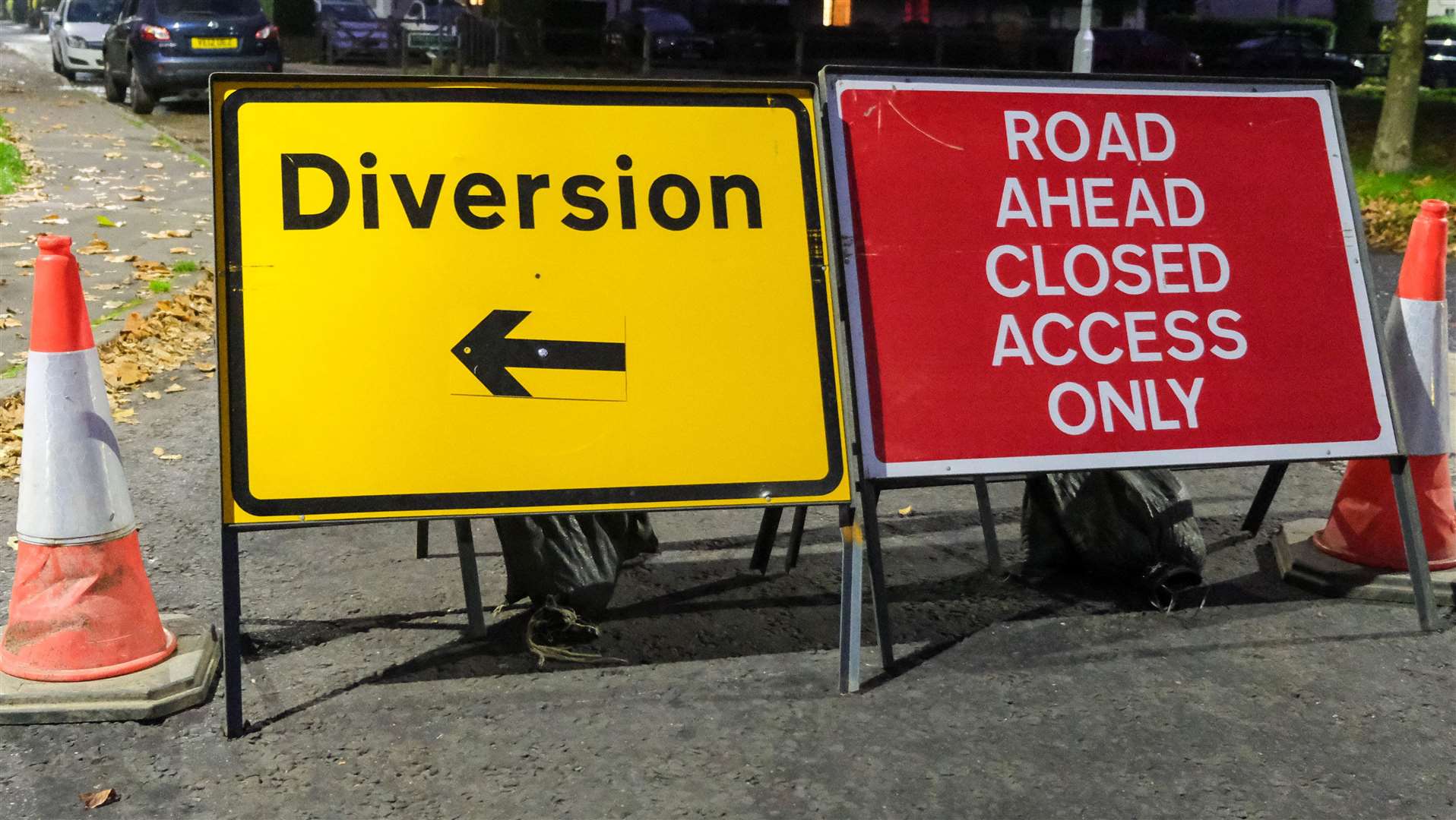 The road will be closed on December 6