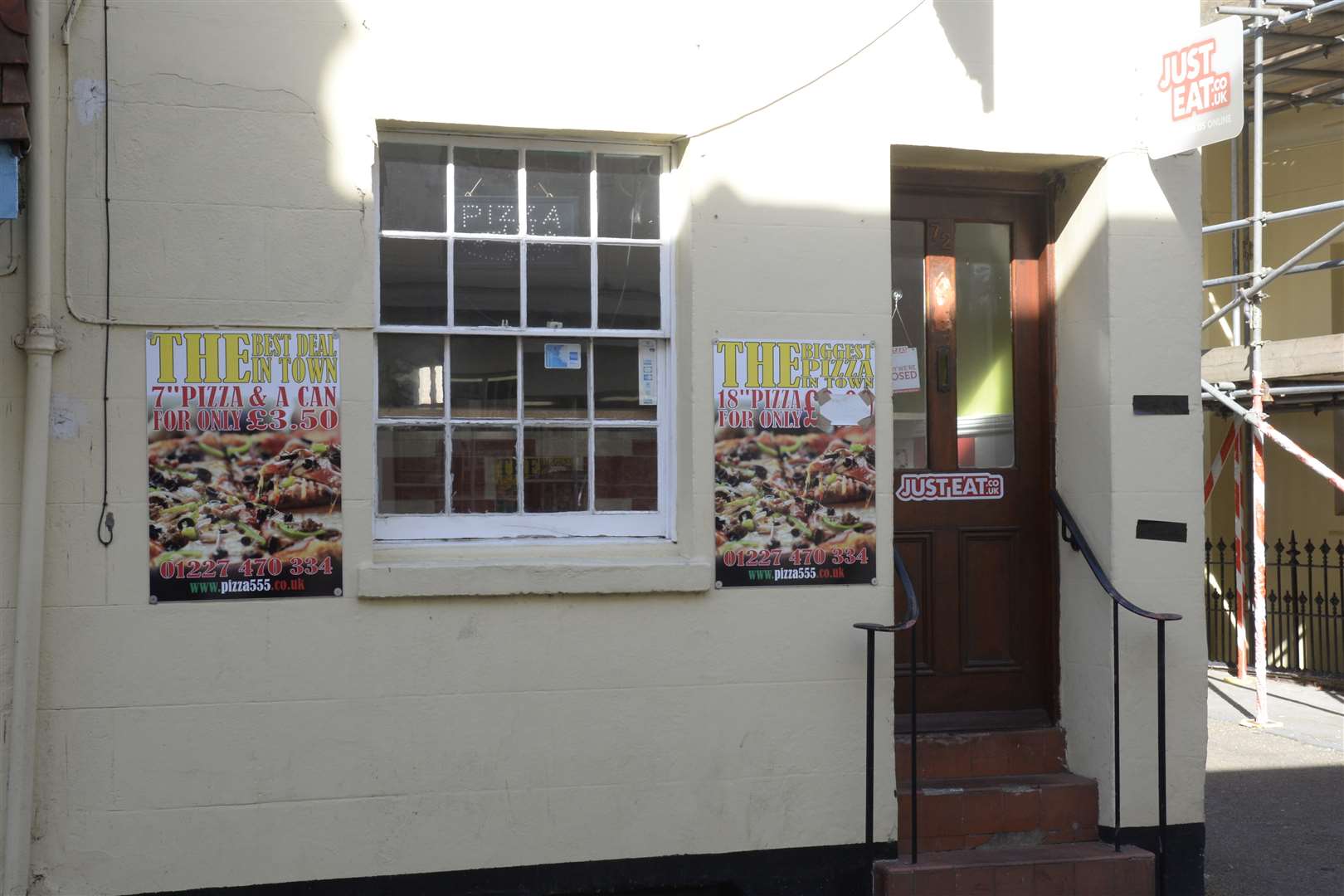 555 Pizza Company in Castle Street, Canterbury