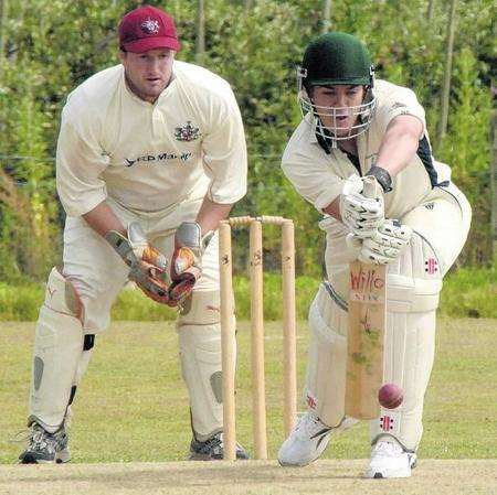 St Lawrence cricketer Richard Keir